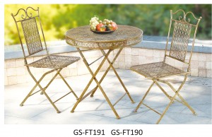 3pc garden table set—GS-FT190/191