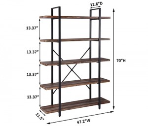 Cheapest Factory China Modern Simple Wood Storage Bookcase