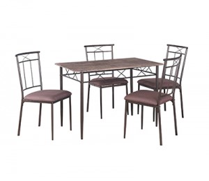 GS-5142 5pc dining set with pad