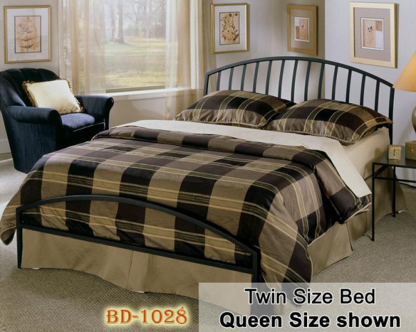 Discount wholesale Bedroom Set Home Furniture - Queen size metal bed—BD1028 – Xinhai