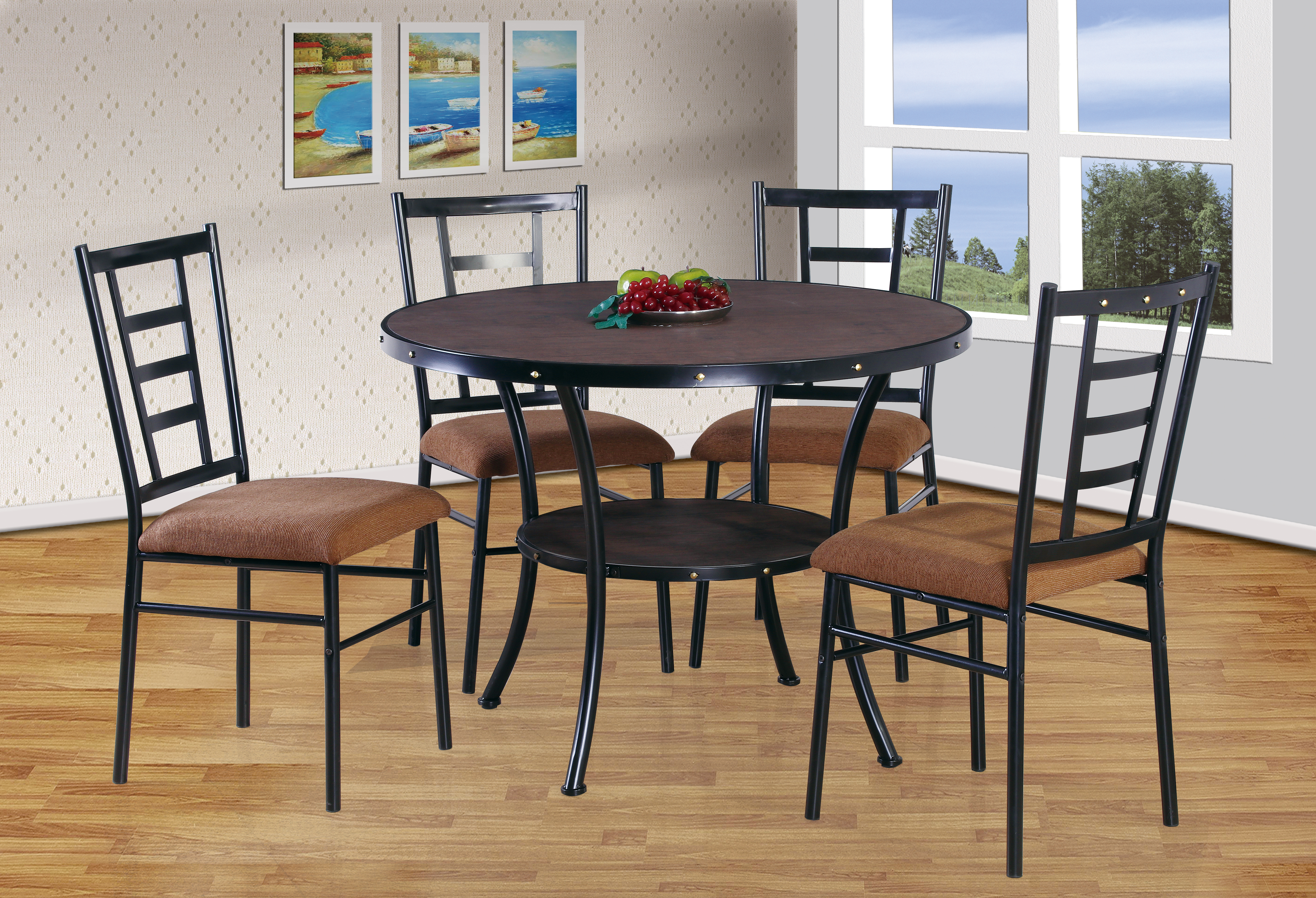 5pc round dining table-GS-5114 Featured Image