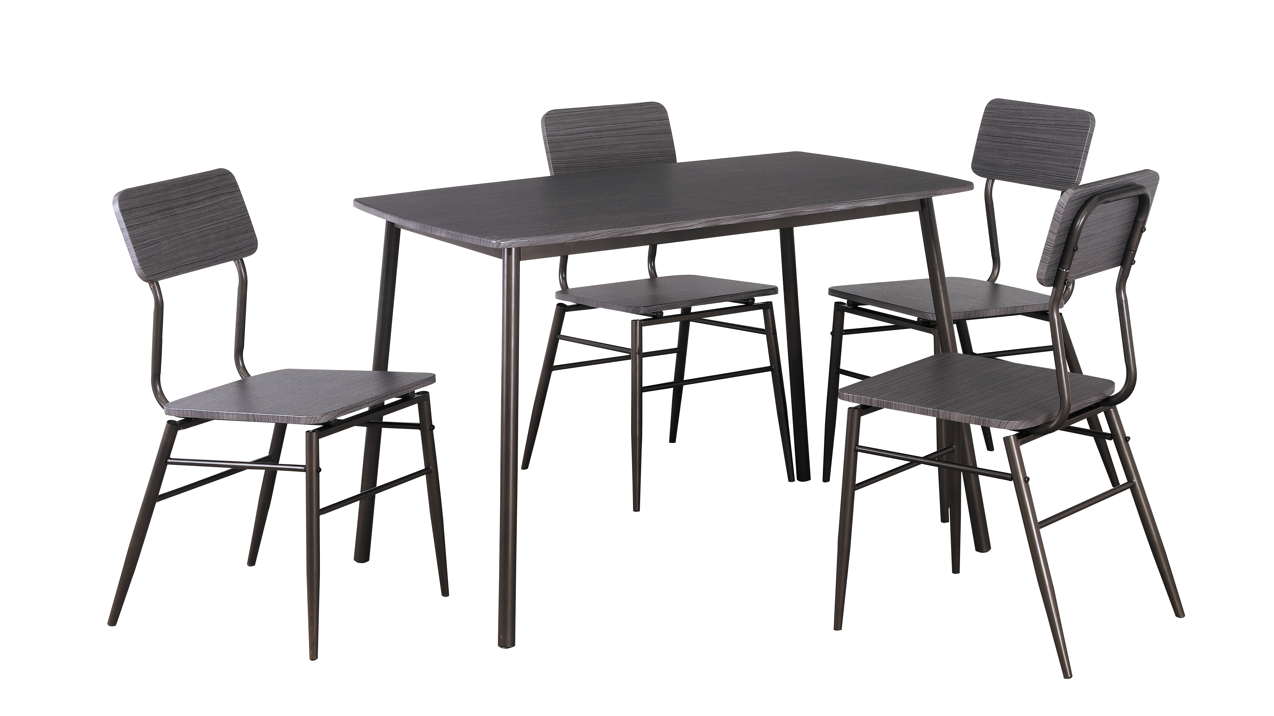 Renewable Design for 8 Seater Glass Table - GS-5147 5PC DINING SET – Xinhai