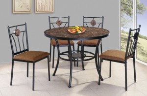 5pc round dining table set—GS-5168