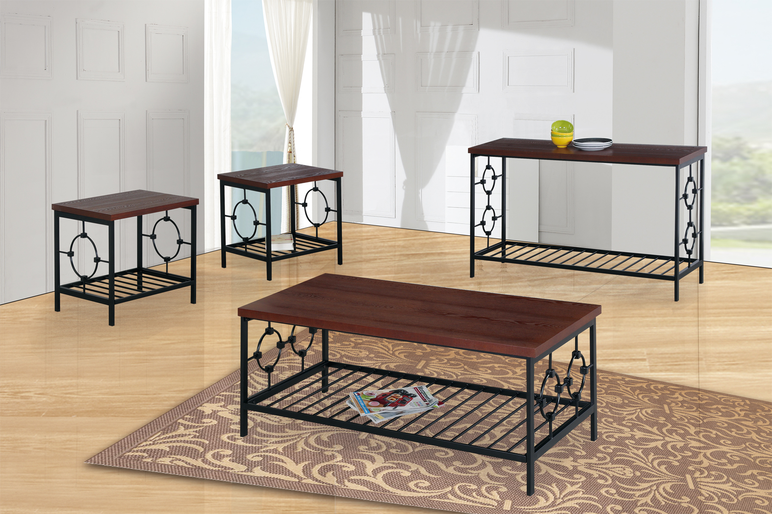 GS-CT809 3PC OCCASIONAL TABLE SET Featured Image