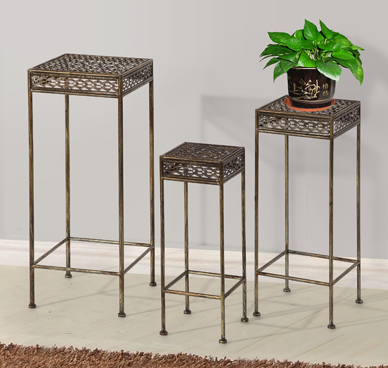 Good Wholesale Vendors Plant Wood Stand - Set of 3 flower stand—GS-FT196 – Xinhai