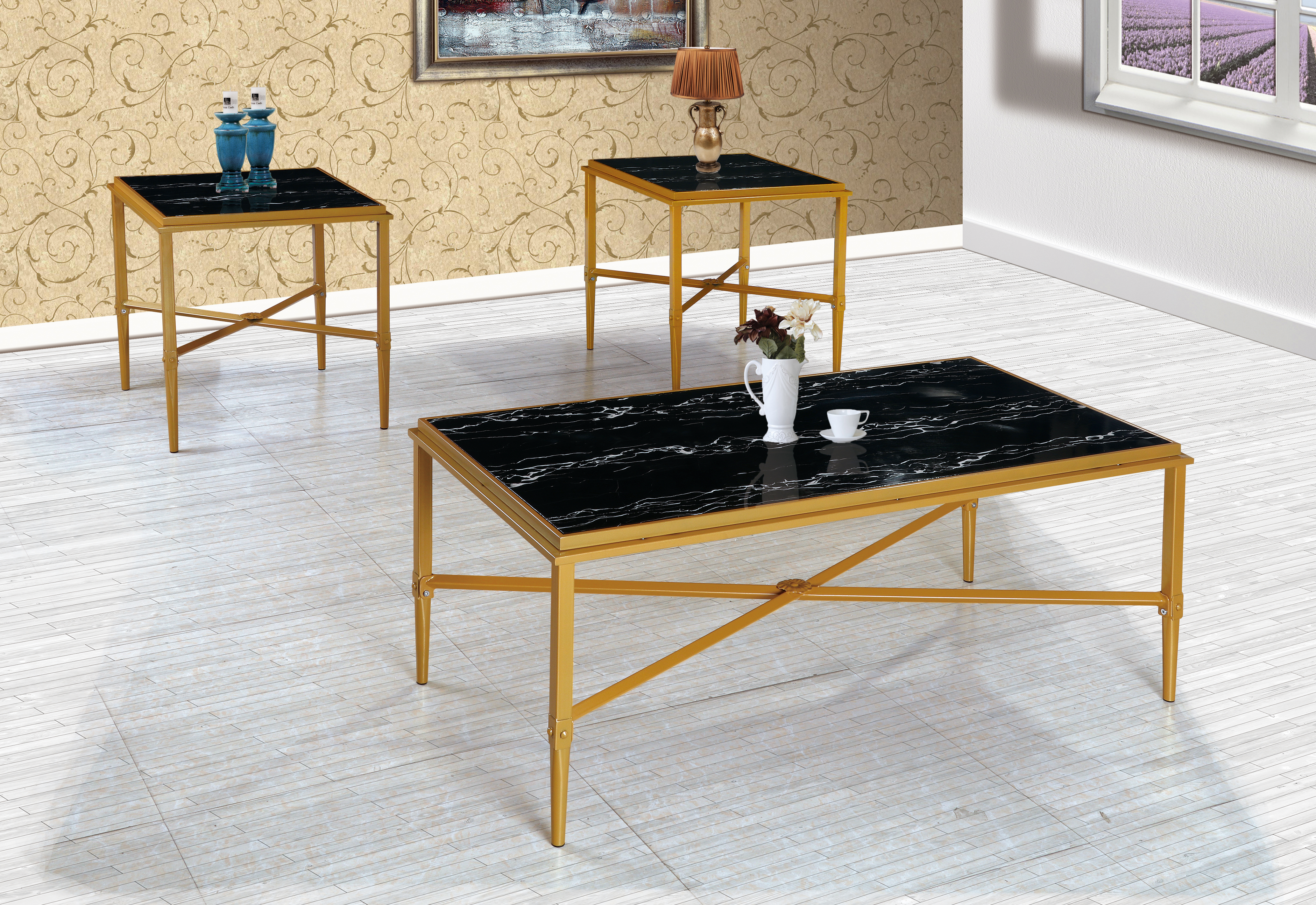 GS-CT883 3PC COFFEE TABLE SET Featured Image