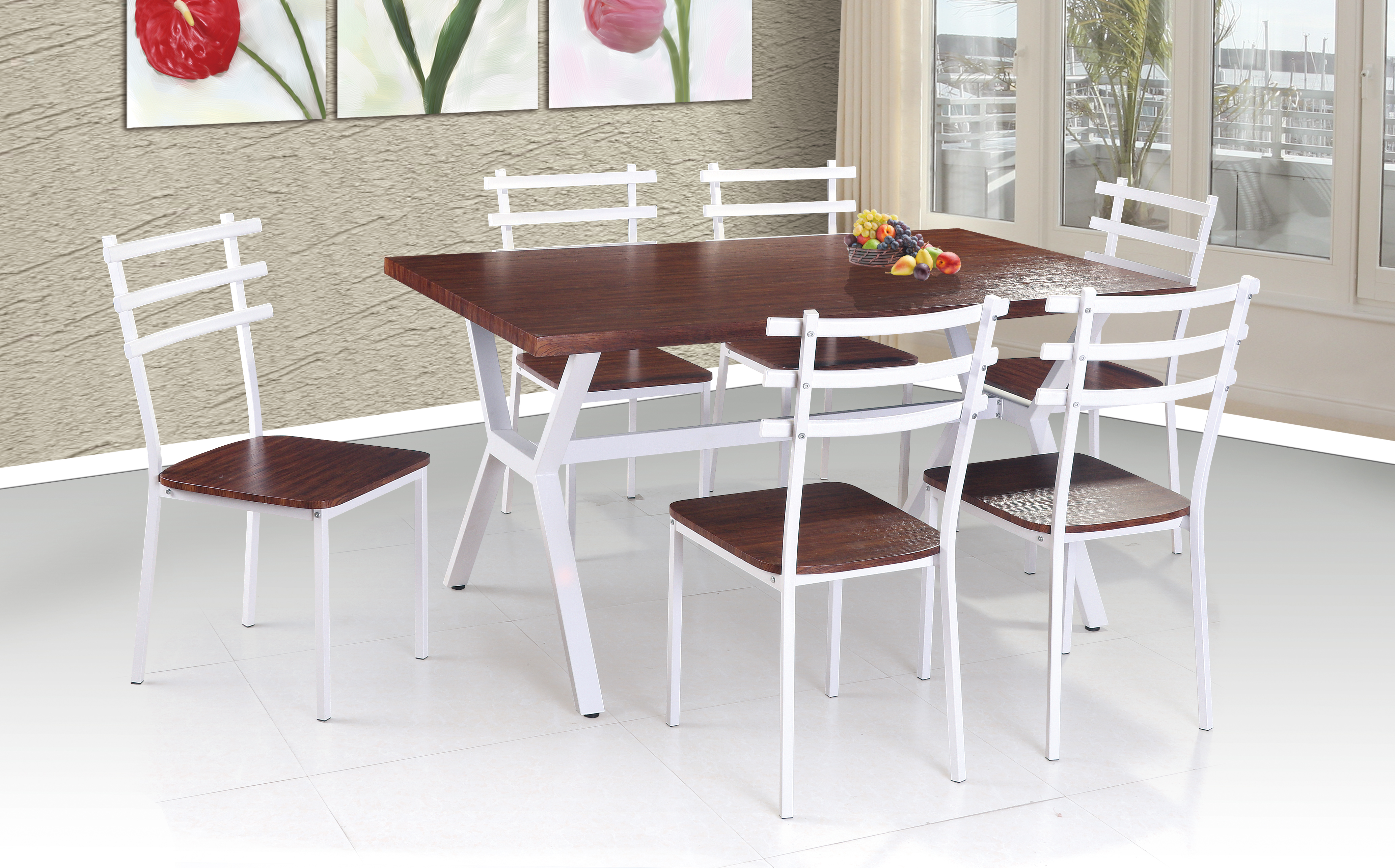 Well-designed Royal Dining Table - GS-5136 7pc dining set – Xinhai