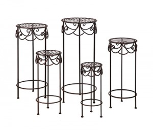OEM Supply China Wedding Stainless Steel Round Aisle Stands Set Flower Stands for Wedding Decoration