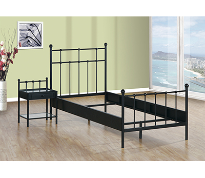 2019 China New Design Solid Wood Double Bed - metal bed – Xinhai
