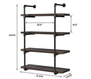 GS-ZW167 3 tier wall shelf