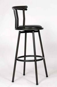 GS-B8004 Ienfâldige swivel bar stool