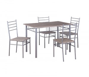 100% Original Factory Marble Dinning Table Set - GS-5141 5pc dining set with pad – Xinhai